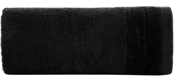 Ręcznik 70 x 140 Bawełna Damla 19 500 G/M2 Czarny