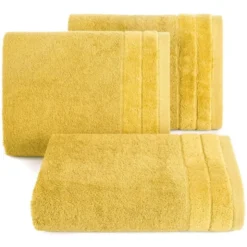 Ręcznik 50 x 90 Bawełna Damla 10 500 g/m2 Musztarda