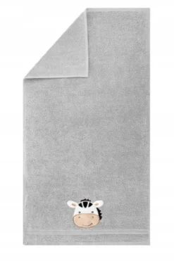 Ręcznik 70 x 140 Bawełna Dziecięcy 450g Zebra