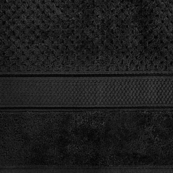Ręcznik 50 x 90 Bawełna Jessi 06 500 GSM Czarn