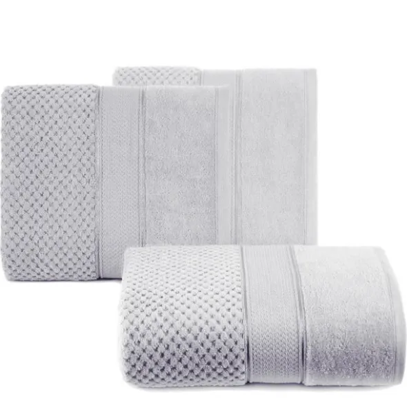 Ręcznik 50 x 90 Bawełna Jessi 04 500 GSM Srebr