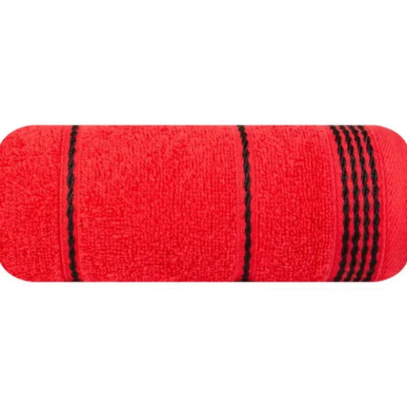 Ręcznik 70 x 140 Bawełna Mira 13 500 GSM Czer1