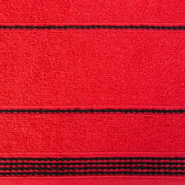 Ręcznik 70 x 140 Bawełna Mira 13 500 GSM Czer1