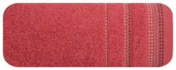 Ręcznik 50 x 90 Bawełna Pola 15 500 g/m2 Czerw