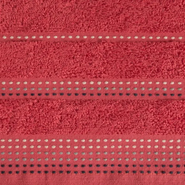 Ręcznik 50 x 90 Bawełna Pola 15 500 g/m2 Czerw