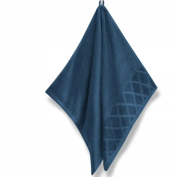 Ręcznik 50 x 90 Bawełna Silky 500g/m2 Granatowy