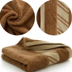 Ręcznik 70 x 140 Bawełniany 500g/m2 Orion Karmelow