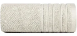 Ręcznik 70 x 140 Kąpielowy Bawełna Glory3 Beż