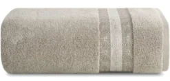Ręcznik 70 x 140 Kąpielowy Bawełna Malika 02 Beż