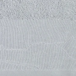 Ręcznik 50 x 90 Kąpielowy Bawełna Metalic Sreb