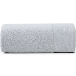 Ręcznik 50 x 90 Kąpielowy Bawełna Metalic Stal