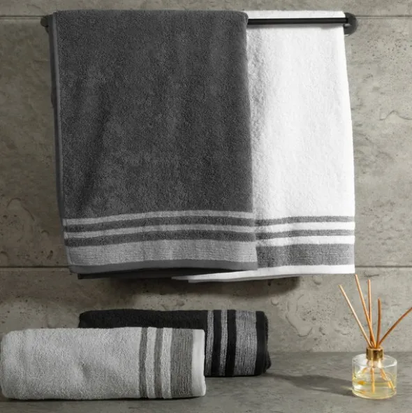 Ręcznik 50 x 90 Kąpielowy Frotte Mery 04 Srebrny