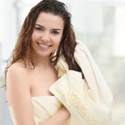 Ręcznik 50 x 90 Kąpielowy Frotte Nika 02 Krem
