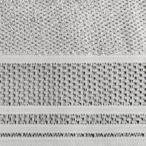 Ręcznik 50 x 90 Kąpielowy Frotte Suzana 01 Srebrny