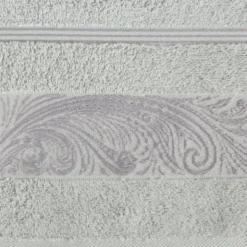 Ręcznik 50 x 90 Kąpielowy Frotte Sylwia1 03 Sreb