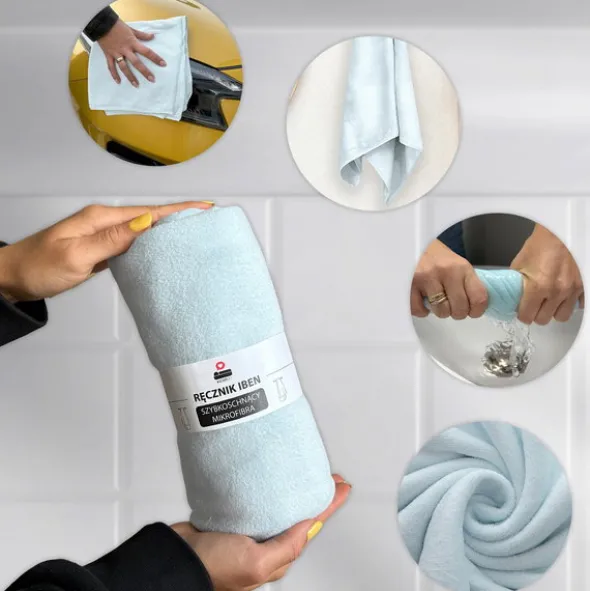 Ręcznik 70 x 140 Szybkoschnący Mikrofibra Iben 12