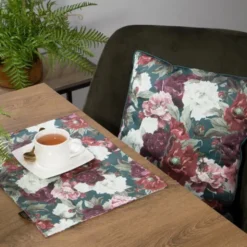 Serweta 30 x 40 4szt Dekoracyjna Velvet2 Ziel+Bord