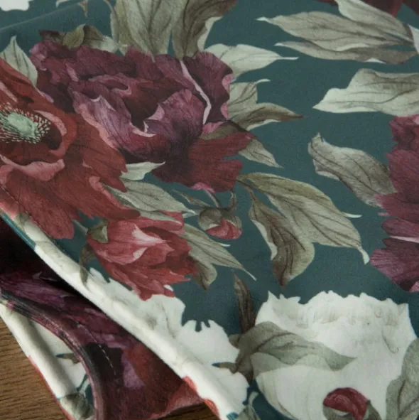 Serweta 30 x 40 4szt Dekoracyjna Velvet2 Ziel+Bord