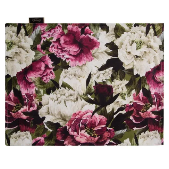 Serweta 30 x 40 4szt Dekoracyjna Velvet3 Oliw+Róż