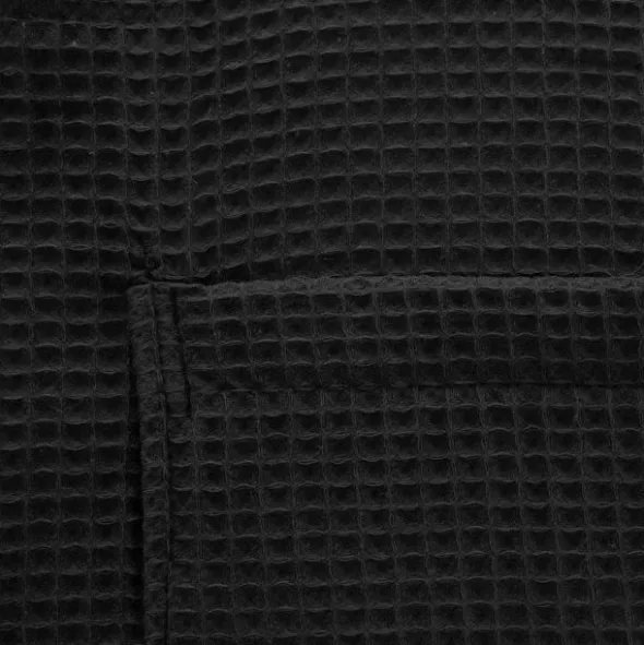 Szlafrok Gofer Bawełna Unisex Vizzy L 04 Czarny