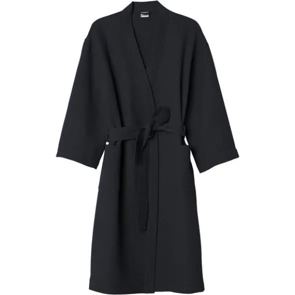 Szlafrok Gofer Bawełna Unisex Vizzy L 04 Czarny