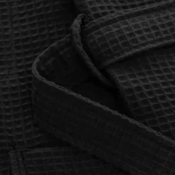 Szlafrok Gofer Bawełna Unisex Vizzy L 04 Czarny