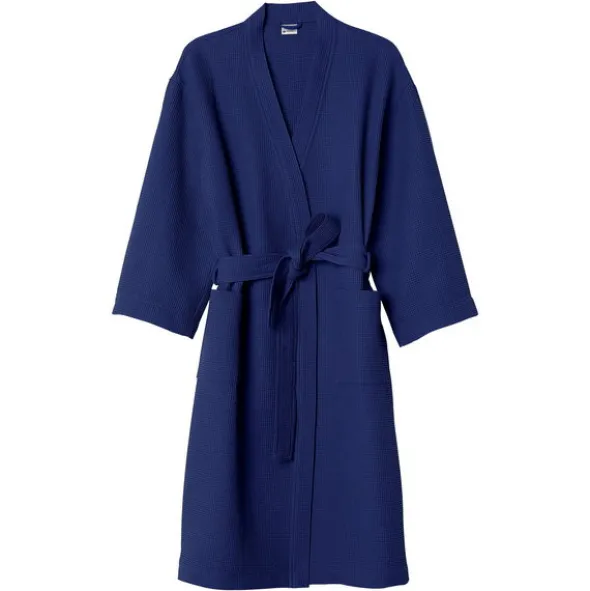 Szlafrok Gofer Bawełna Unisex Vizzy L 05 Granat