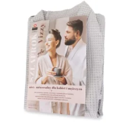 Szlafrok Gofer Bawełna Unisex Vizzy S 03 Szary