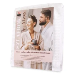 Szlafrok Gofer Bawełna Unisex Vizzy XL 01 Biały