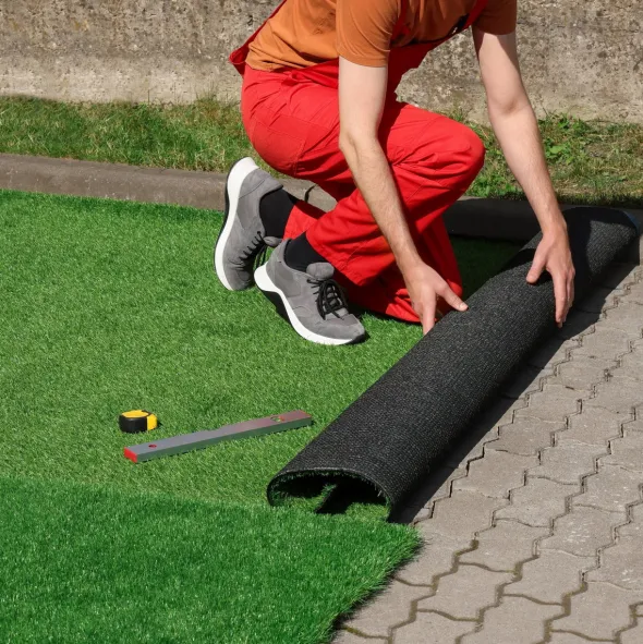 Sztuczna Miękka Gruba Wykładzina Trawa 300cm Kylie
