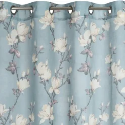 Zasłona Dekoracyjna Luna 140 x 250 Przelotka Szary