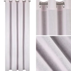 Zasłona Dekoracyjna Paola 140 x 250 Przelot Różowy
