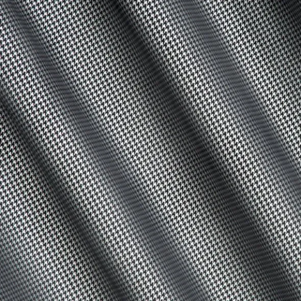 Zasłona Velvet Darcy 140 x 250 Przelotka Czarny
