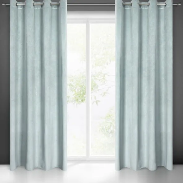 Zasłona Velvet Lili 140 x 250 Przelotka Niebieski