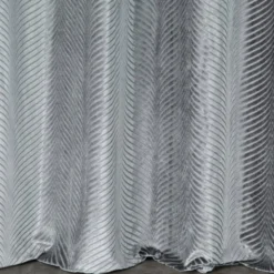Zasłona Velvet Lussi 140 x 250 Przelotka Stalowy