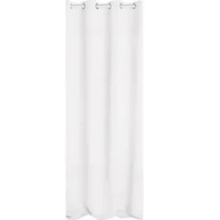 Zasłona 140 x 250 Blackout Przelotki Hold Biały2