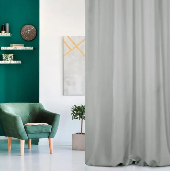Zasłona 140 x 250 Dekoracyjna Adore Stal