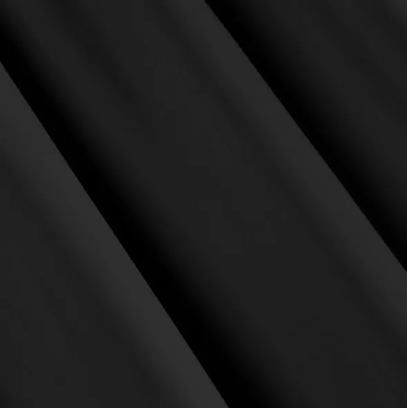 Zasłona 140 x 270 Dekoracyjna Blackout Logan Czarn