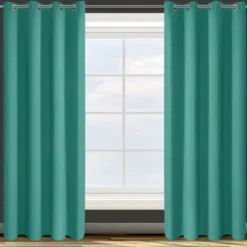 Zasłona 135 x 250 Dekoracyjna Parisa Turkus