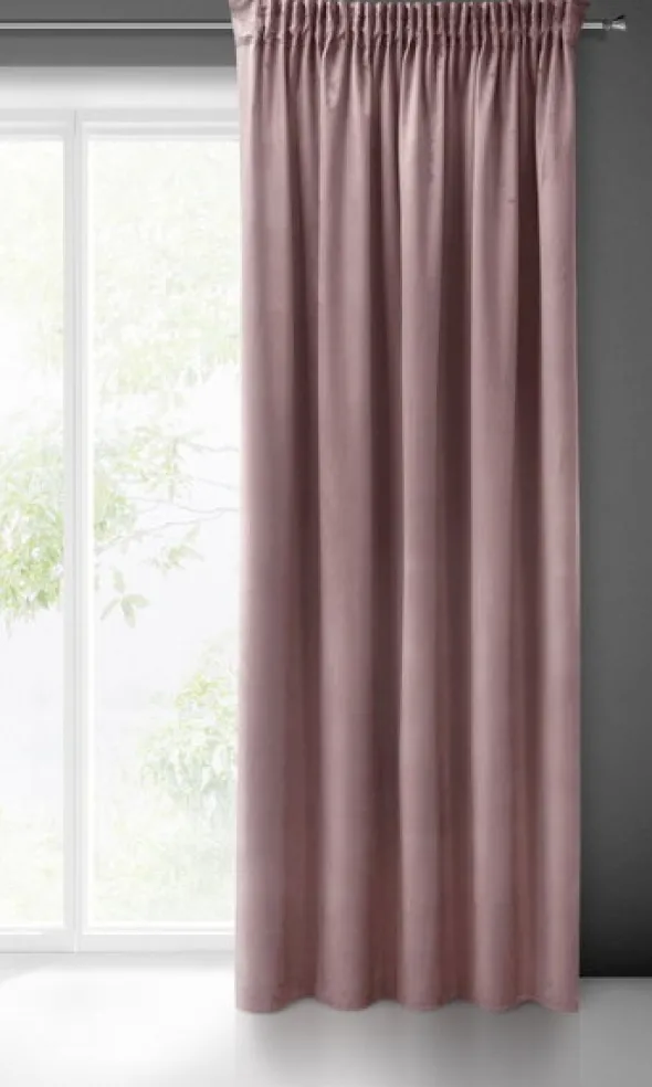 Zasłona 140 x 270 Dekoracyjna Pierre Cardin Sibel Puder