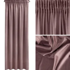 Zasłona 140 x 270 Dekoracyjna Pierre Cardin Sibel Puder