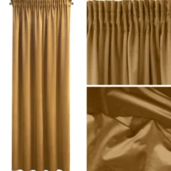 Zasłona 140 x 270 Dekoracyjna Pierre Cardin Sibel Miód