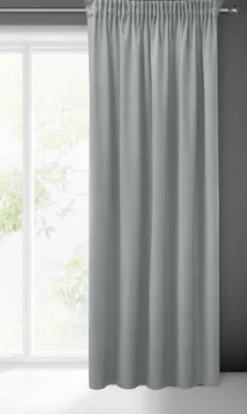Zasłona 140 x 270 Dekoracyjna Pierre Cardin Sibel Szary
