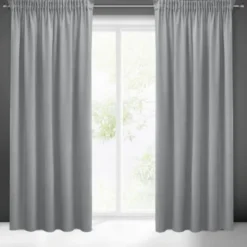 Zasłona 140 x 270 Dekoracyjna Pierre Cardin Sibel Szary