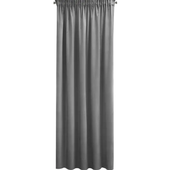 Zasłona 140 x 270 Dekoracyjna Pierre Cardin Sibel Stal