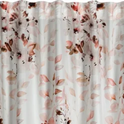 Zasłona 140 x 270 Dekoracyjna Powdery Krem+Zieleń