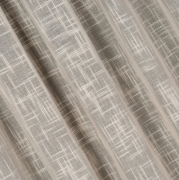 Zasłona 140 x 270 Dekoracyjna Taśma Rubi Beżowy