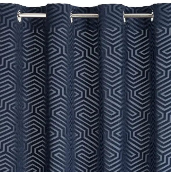 Zasłona 140 x 250 Dekoracyjna Velvet Inga Granat