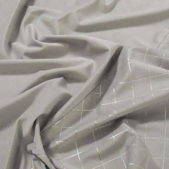 Zasłona 140 x 250 Dekoracyjna Velvet Karina2 Srebr
