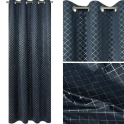 Zasłona 140 x 250 Dekoracyjna Velvet Karina1 Grana